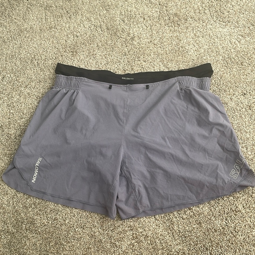 Salomon Sense Aero 5” women’s running shorts - size X-Large